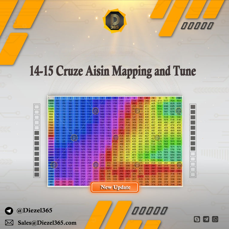 14-15 Cruze Aisin Mapping and Tune