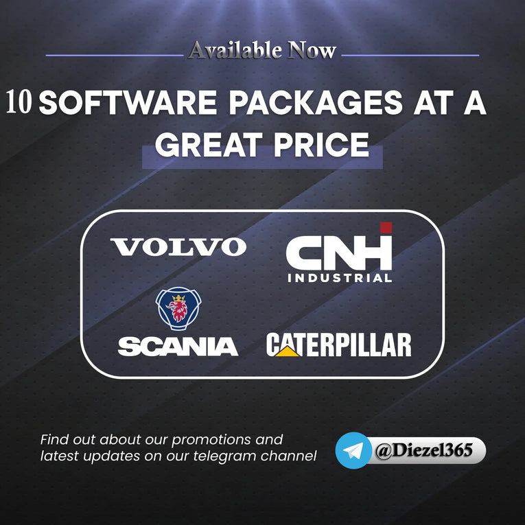 2024 Custom Package 10 Software for CAT ET, DDDL, Hino DX3, Jpro, ISUZU IDSS and More Diezel365