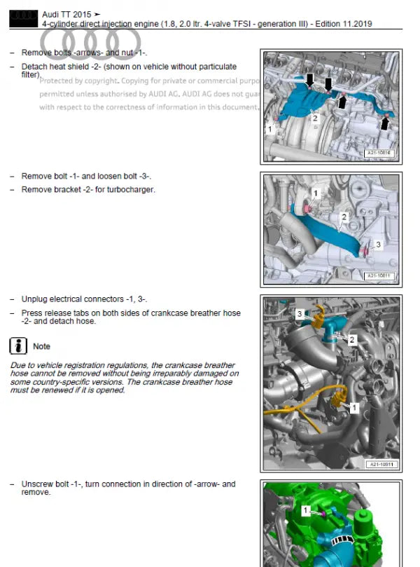 Audi Workshop Manuals & Wiring Diagrams 2020 PDF Diezel365