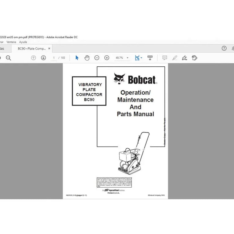 Bobcat Service Library Service & Maintenance Manuals Diezel365