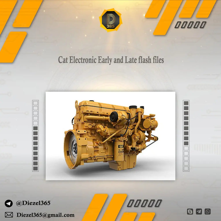 Cat Electronic Early and Late flash files Diezel365