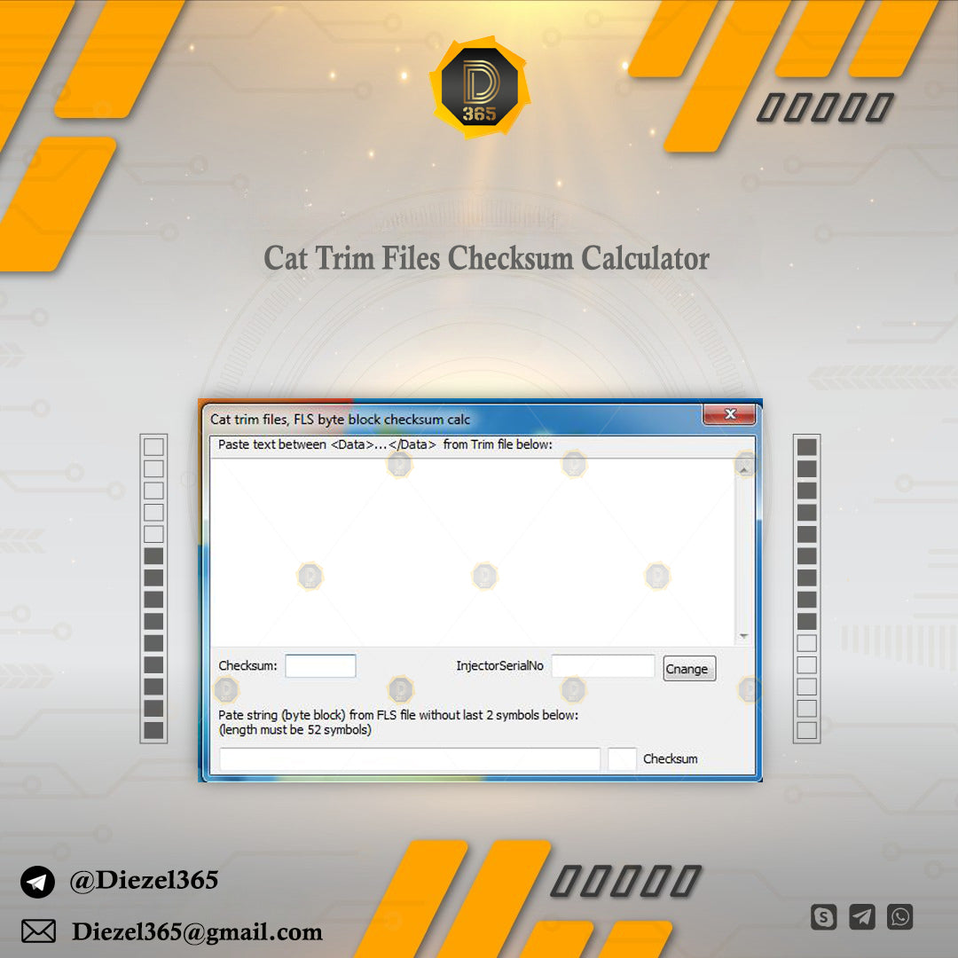 Cat Trim Files Checksum Calculator ⛽ Diezel365