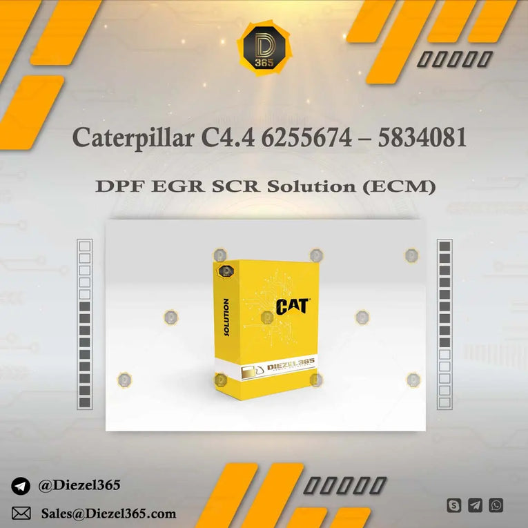 Caterpillar C4.4 6255674 – 5834081 + DPF EGR SCR Solution (ECM) Diezel365