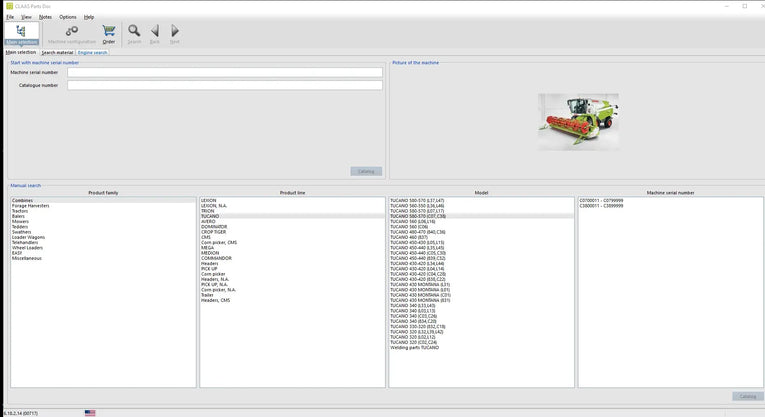 CLAAS Parts Doc 2.2 Agricultural 03.2024 Update 822 Diezel365