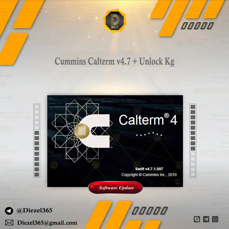 Commlns CaItirm v4.7 + Unlock Kg Diezel365