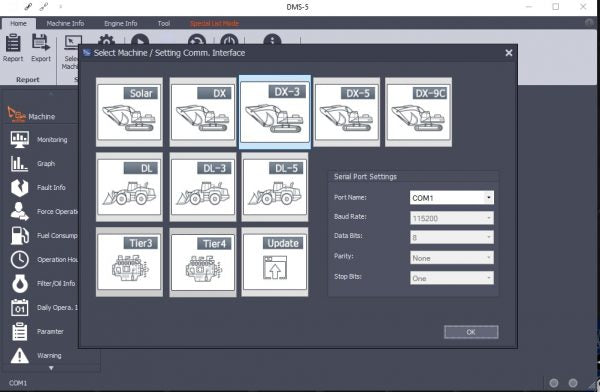 Doosan DMS-5 v3.2.6 Diagnostic Tool 2025.06