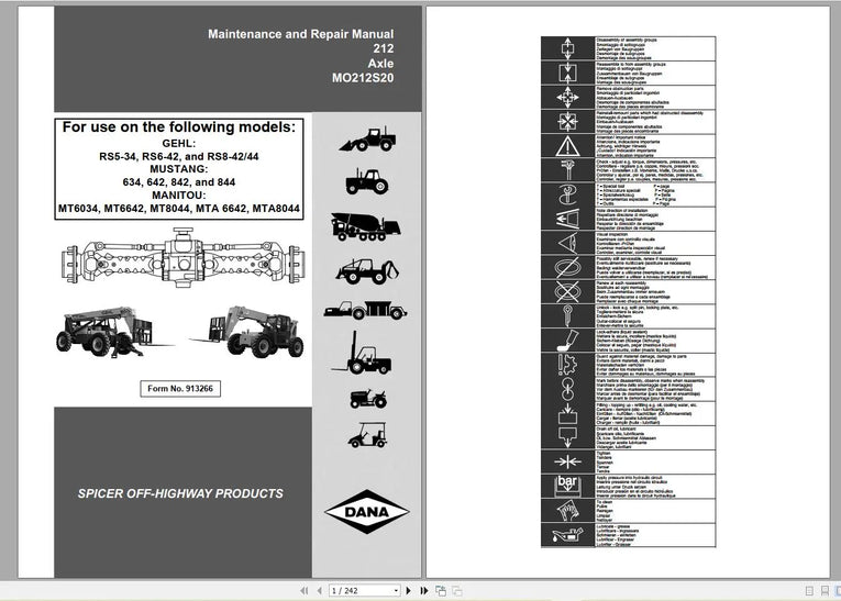GEHL Machinery Heavy Equipment 2022 Service Manuals, Hydraulic & Electrical Schematic DVD Diezel365