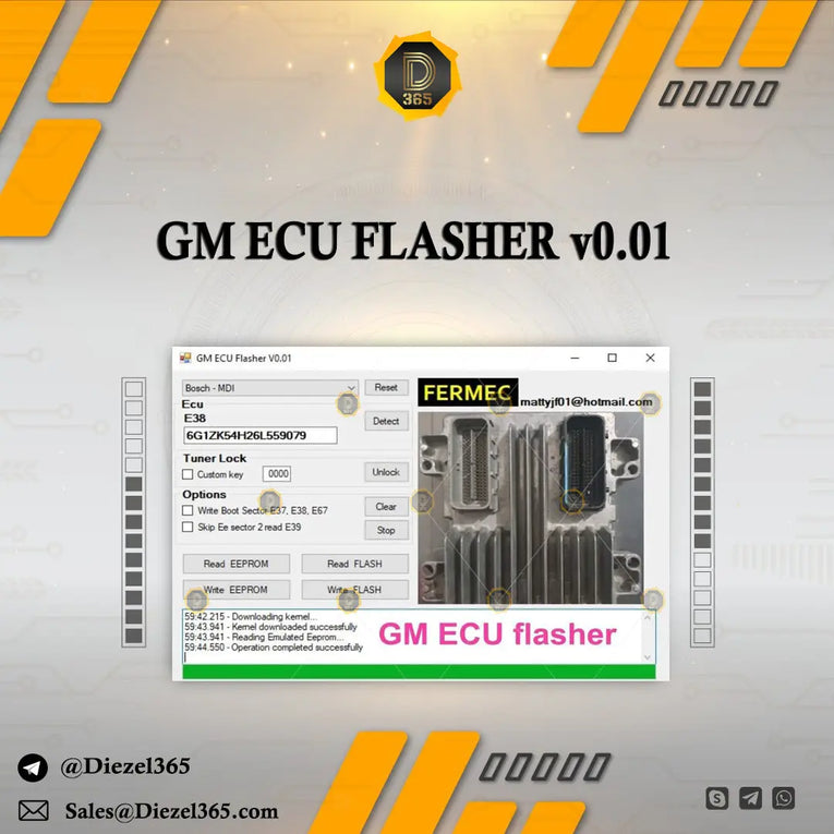 GM ECU FLASHER v0.01 Diezel365