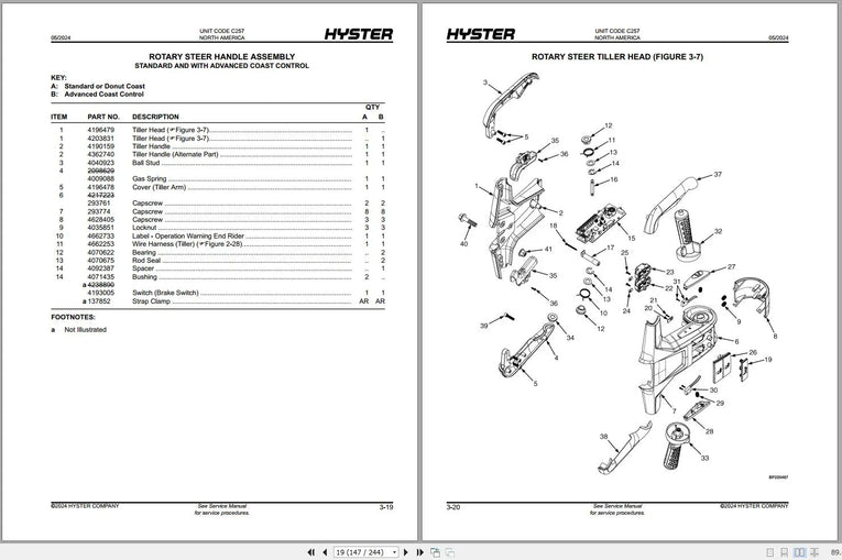 Hyster Spare Parts Manual 2024 Forklift Collection 3.39GB PDF Diezel365