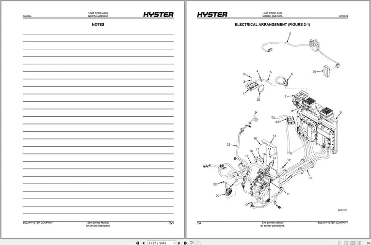 Hyster Spare Parts Manual 2024 Forklift Collection 3.39GB PDF Diezel365