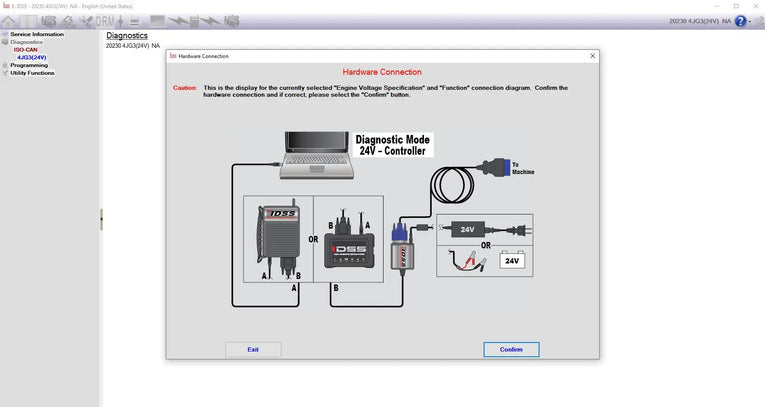 Isuzu Engine Industrial E-IDSS 2024 Service System Diagnostic + Unlock KG Diezel365
