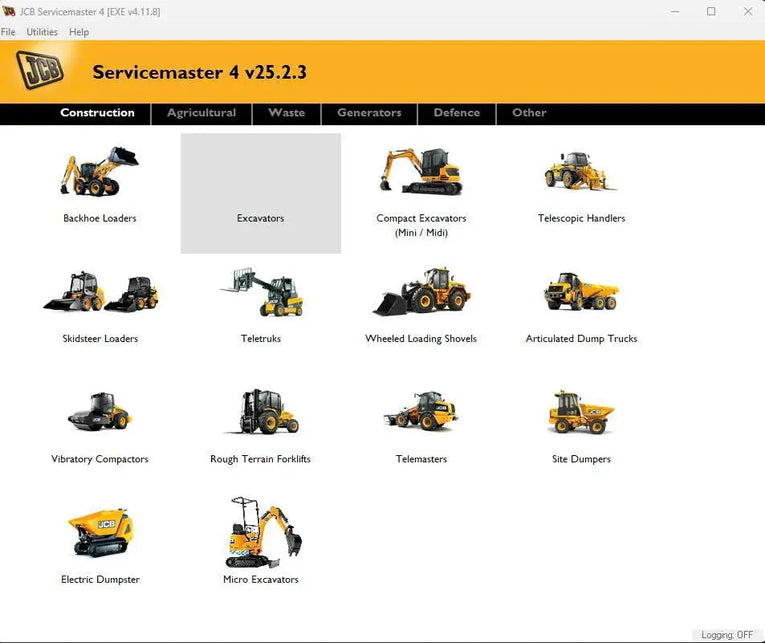 JCB ServiceMaster v25.2.3 Diagnostic Tool Diezel365