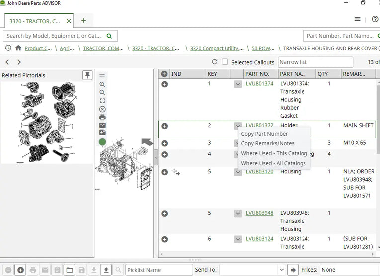 John Deere Parts ADVISOR Spare Parts Catalog Offline 2024 Diezel365