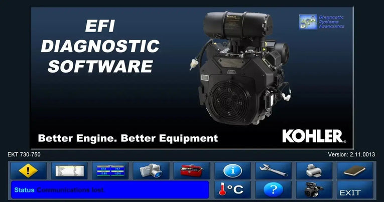 KOHLER EFI DIAGNOSTIC SYSTEM v2.11.0013 + Keygen Diezel365