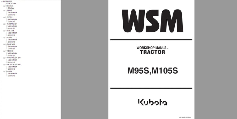 Kubota & Krone Agricultural Machinery Technical Information - Workshop Manual, Parts Manual, Service Information Diezel365