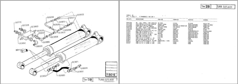 Merlo Parts Catalog 2023 PDF Collection Diezel365