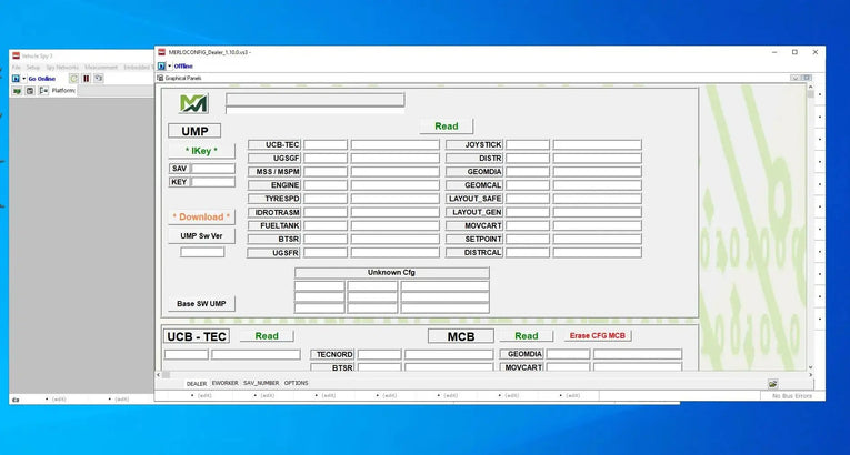 Merlo Vehicle Spy 3 Flash Program v3.8.2.111 Diezel365