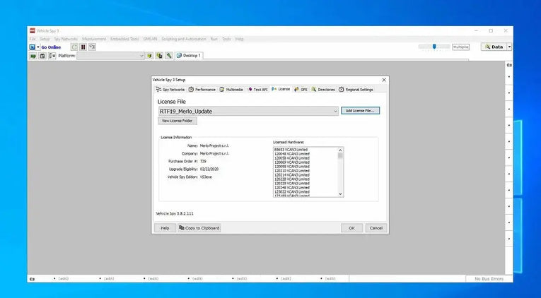 Merlo Vehicle Spy 3 Flash Program v3.8.2.111 Diezel365