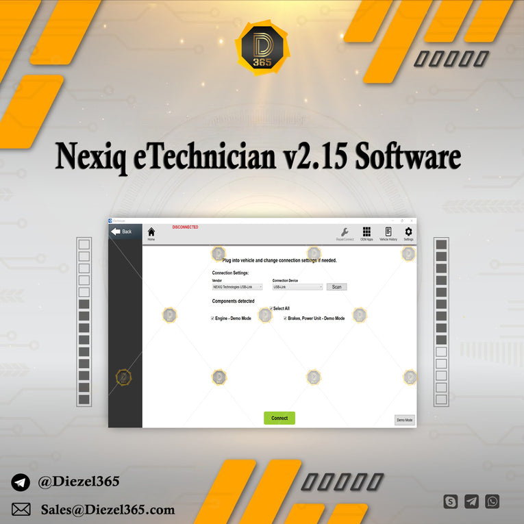 Nexiq eTechnician 2.15 Diagnostic Software 2026