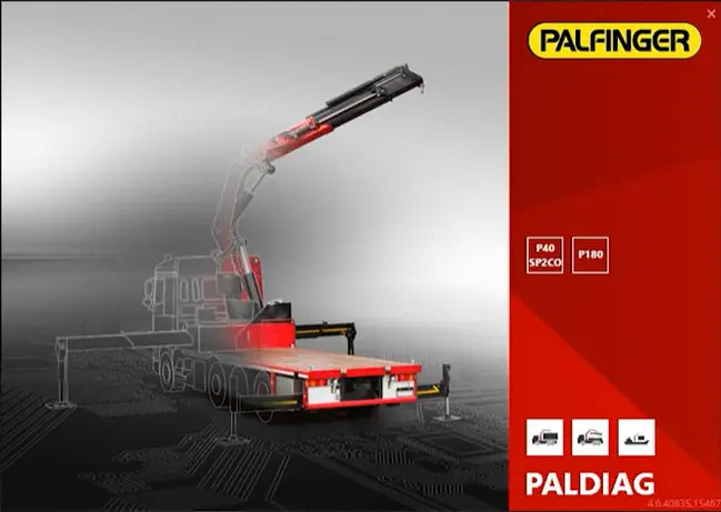 Palfinger PALDIAG v2025.00.01 Diagnostic Tool Diezel365
