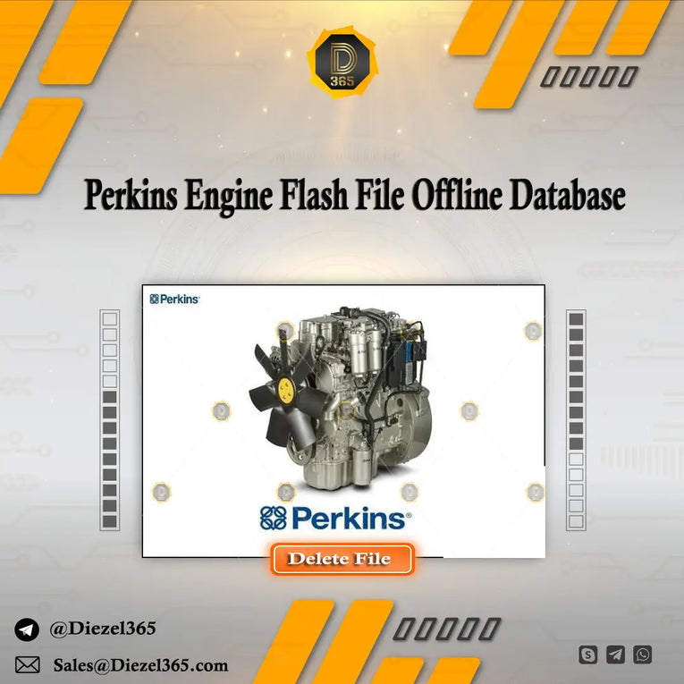 Perkins Engine Flash File Offline Database Diezel365