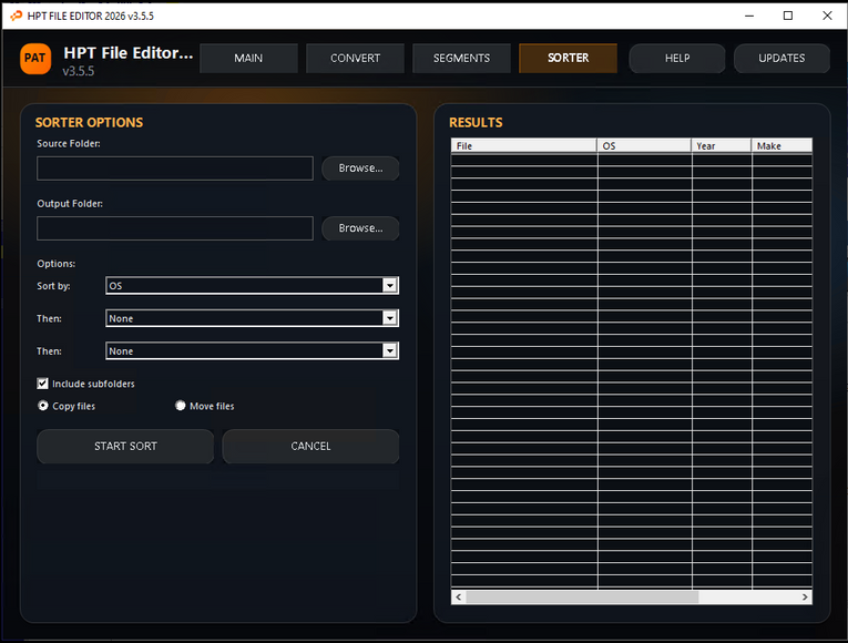 HPT EDITOR TOOL 2026 - HPT TO BIN -BIN TO HPT CONVERTER