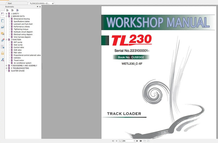 Takeuchi Multilanguage Service Manual New Updated 2019 DVD Diezel365