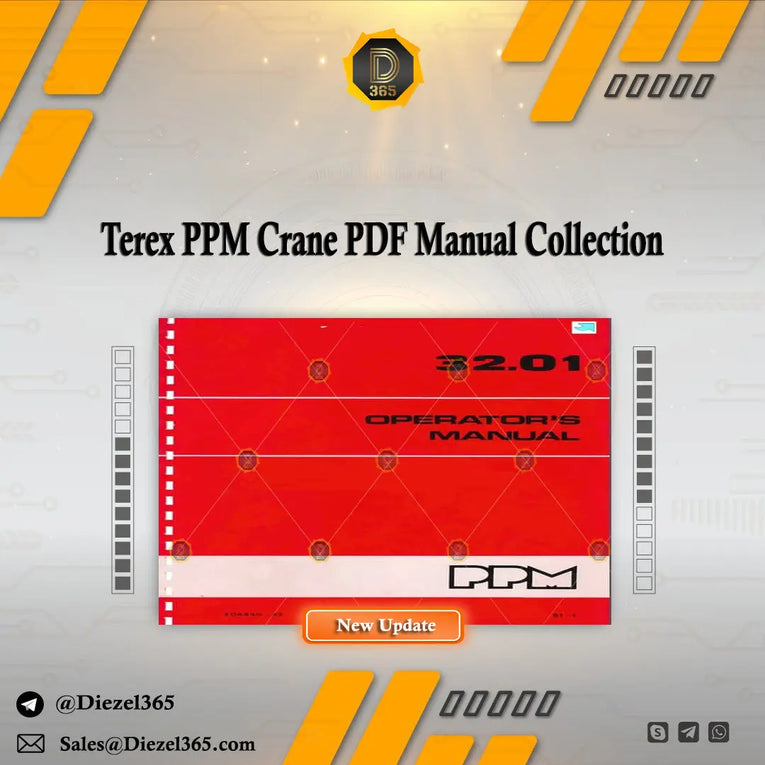 Terex PPM Crane PDF Manual Collection Diezel365