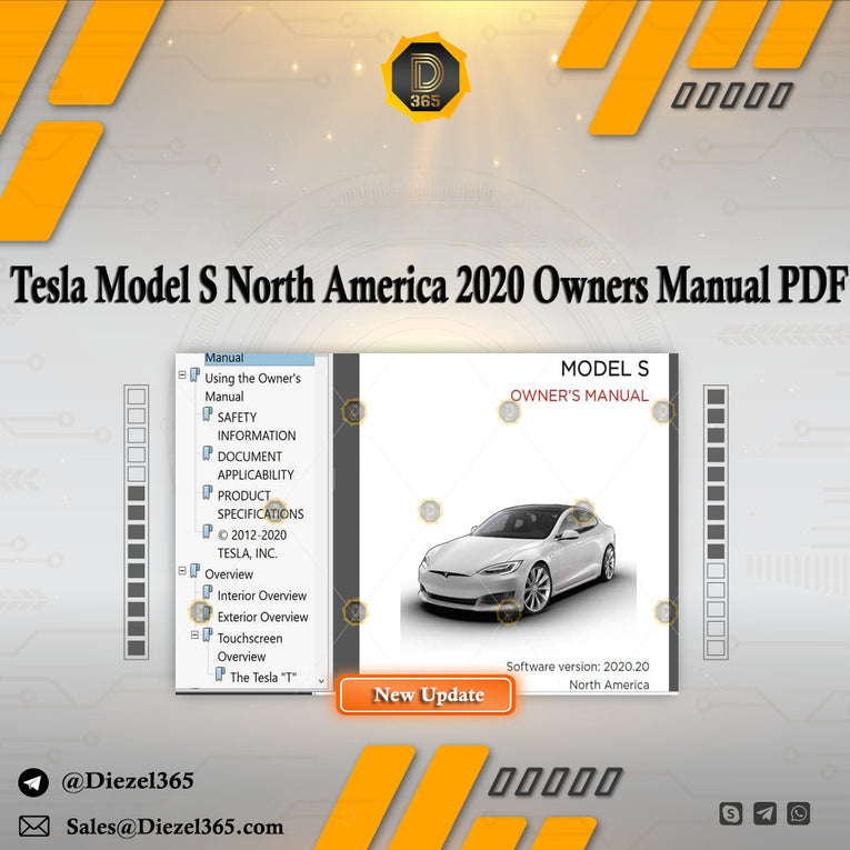 Tesla Model S North America 2020 Owners Manual PDF