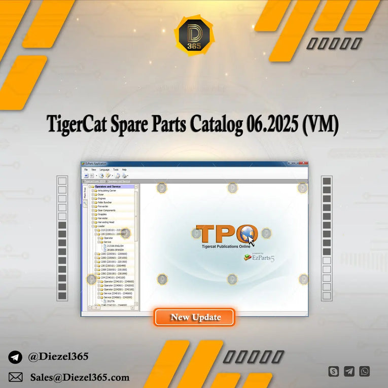 TigerCat Spare Parts Catalog 06.2025 (VM) Diezel365