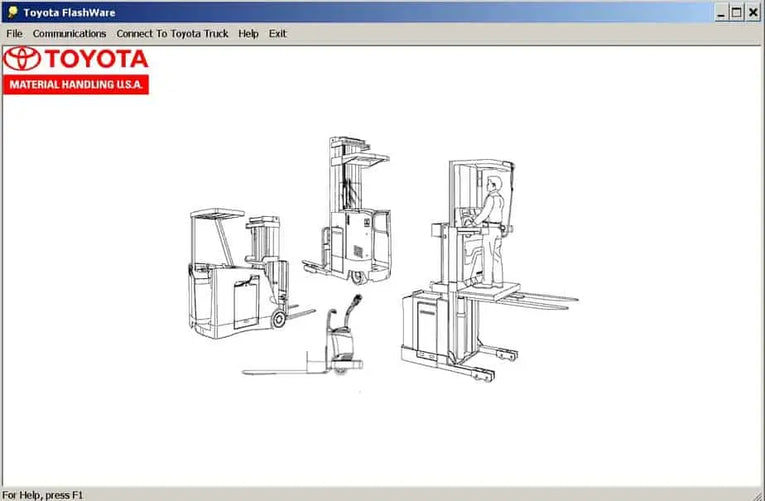 Toyota / Raymond FlashWare v4.8c Diezel365