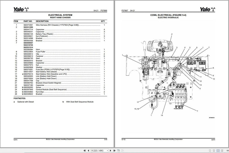 Yale Spare Parts Manual Forklift 1.82GB Collection PDF Diezel365