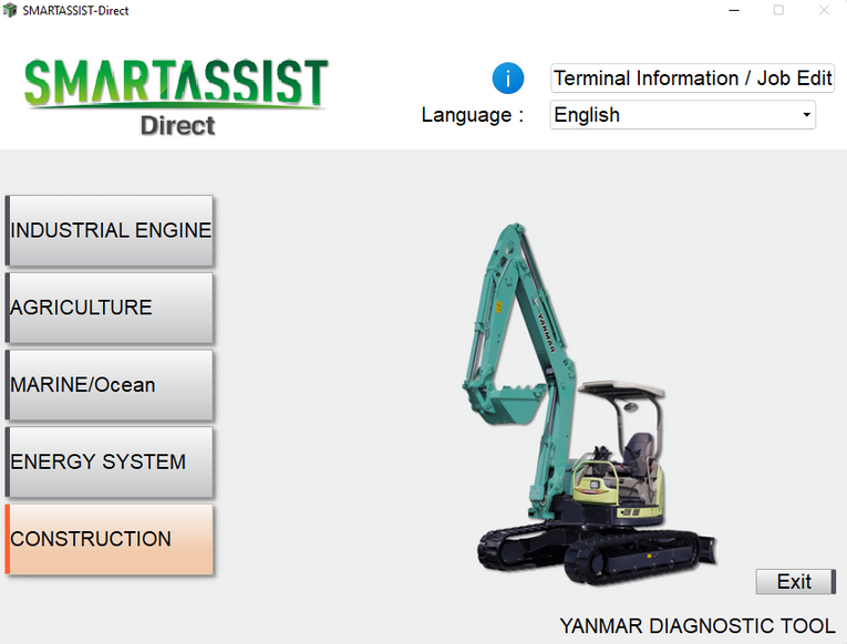 Yanmar SmartAssist - Direct v2.48 Diagnostic Tool – with Kg