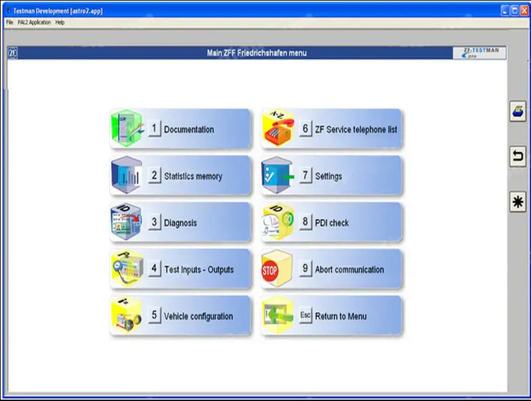 ZF Testman Pro Development 10.5 + Unlocking keygen Diezel365