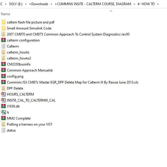 Cummlns lnslte & CaItirm Course (Spanish) + CaItrim v4.7 with KG + Wiring Diagram Diezel365