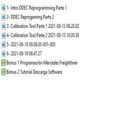 Detroit Diesel Basic + Advanced Level Course (Spanish) + Wiring Diagram + Delete Files Diezel365