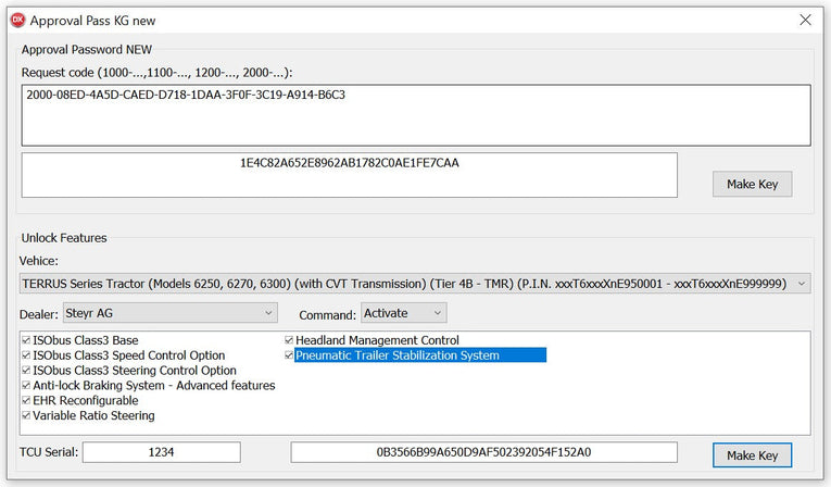 CNH New Approval Password + Unlock Features 2023 v2 Diezel365