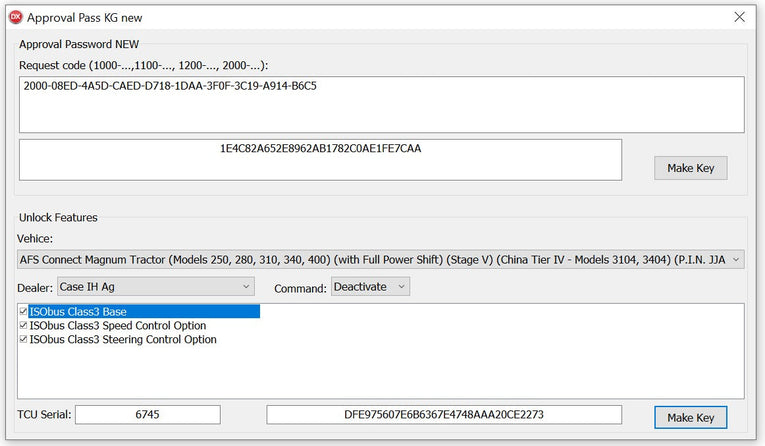 CNH New Approval Password + Unlock Features 2023 v2 Diezel365