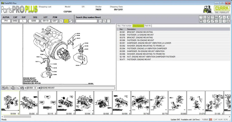 Clark EPC Spare Parts List Parts Pro Plus v541 Diezel365