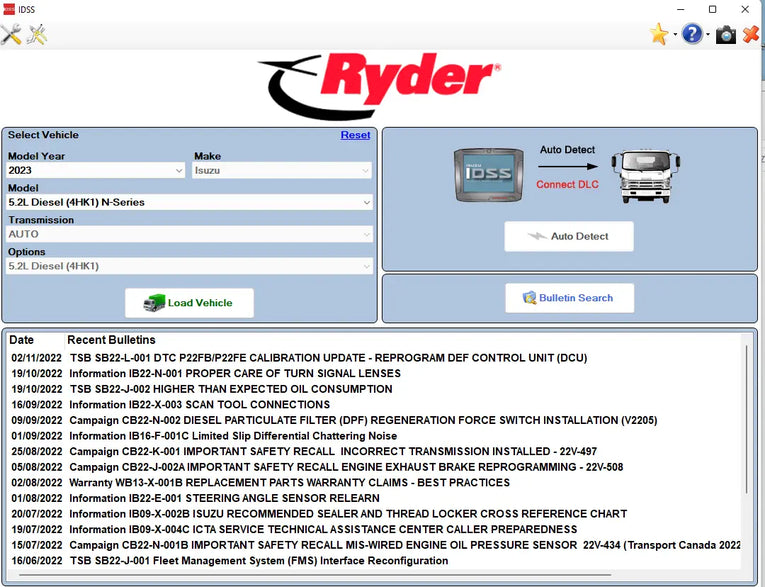 Isuzu US-IDSS Diagnostic Service System update 07.2023 Diezel365
