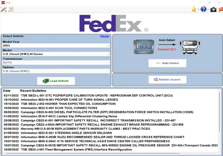 Isuzu US-IDSS Diagnostic Service System update 07.2023 Diezel365