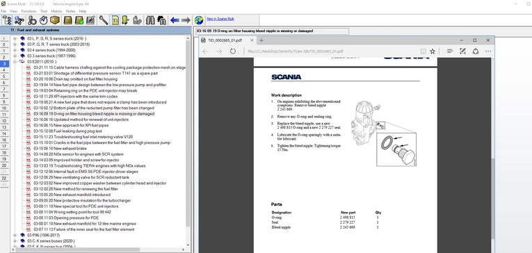 Scania Multi Service Information & Spare Parts Catalog 05.2023 Diezel365