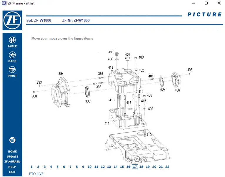 ZF Marine Parts Catalog 2017 Diezel365