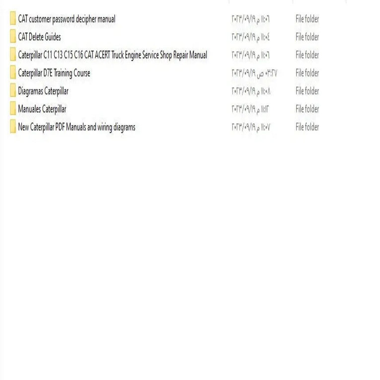 Caterpillar Spanish Course + English PDF Manuals, wiring diagrams and Delete guides Diezel365