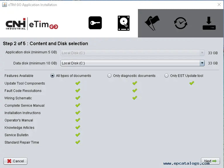 eTimGo CNH EST Repair Manual Offline 2024 Diezel365