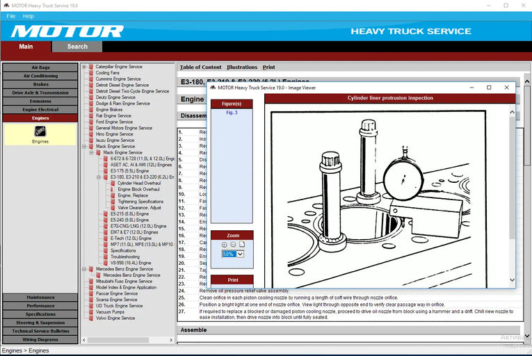 Motor Heavy Truck Service v19 2020 Technical Information System + Unlocking Kg Diezel365