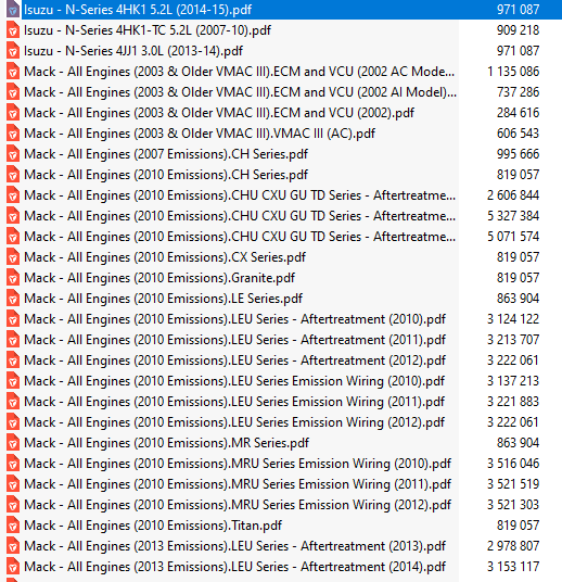 Commns, Detroit Diesel, Cat, Allison & many others trucks Wiring Diagram Full Collection Diezel365