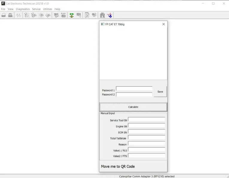 Caterpillar ET 2023C Electronic Technician + Factory Password Calculator