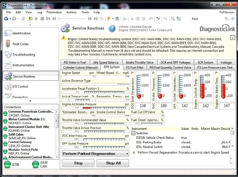 Detroit Diesel Diagnostic Link 8.19 SP1 (DDDL 8.19) 2024 Offline Professional + Troubleshooting 2024