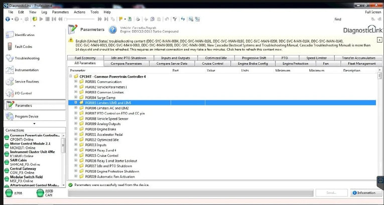 Detroit Diesel Diagnostic Link 8.19 SP1 (DDDL 8.19) 2024 Offline Professional + Troubleshooting 2024